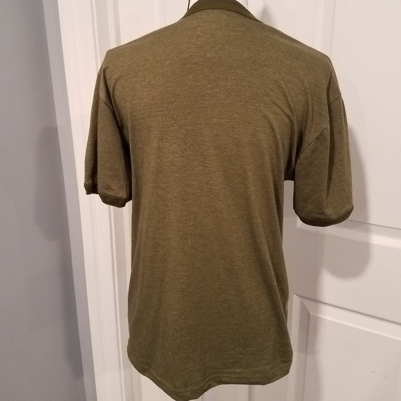 MOSSIMO ATHLETIC FIT ARMY GREEN TSHIRT. MEN'S SIZE SMALL, UNISEX SHIRT. - Picture 5 of 6